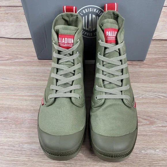 NEW Palladium Pampa Hi Combat Sneaker Boots Men's Size 13 Hiking Trail Shoes - Picture 6 of 10